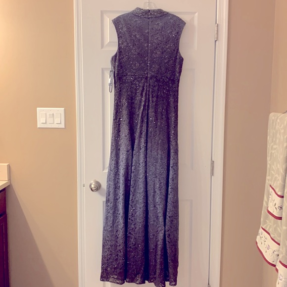 Alex Evenings Long Ombré Blue gown, Size 12 - Picture 2 of 4